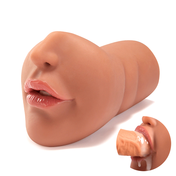 Ivy - Braune Blowjob Taschenmuschi Manueller Realistischer Masturbator