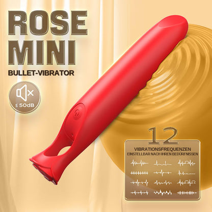 Ring——Präziser Bullet-Vibrator mit 12 Vibrationen zur Klitorisstimulation