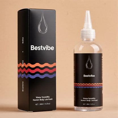 Seekheart X Bestvibe - 240ml/120ml Gleitgel auf Wasserbasis, langanhaltendes Intimgleitgel, toysicher & kondomkompatibel