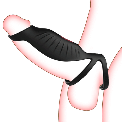 【Heiße neue Produkte】ocheffizienter Penisring durch Vibration mit 9 Frequenzen