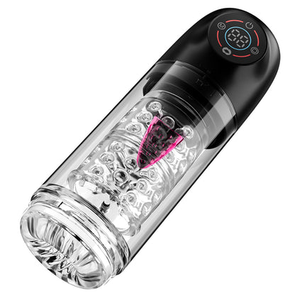 Poseidon-Bath Masturbator 3-in-1 7 Saugens + 7 Drehungens Der König der Wassermasturbation