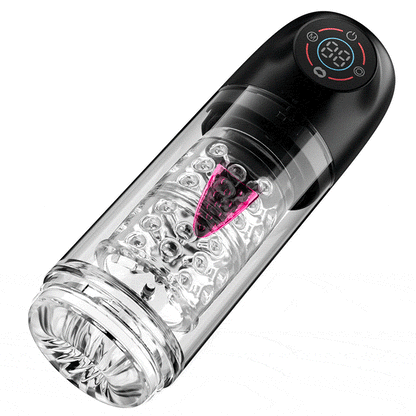 Poseidon-Bath Masturbator 3-in-1 7 Saugens + 7 Drehungens Der König der Wassermasturbation
