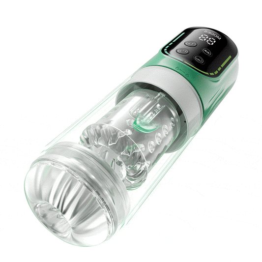 Heaven - 5-in-1 Automatischer Masturbator Rotierend Stoßend Saugend Vibrierend Leckend Stroker