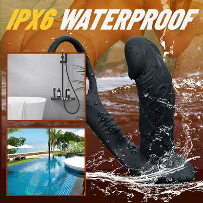 9-Frequenz-Oszillations- und Vibrations-Analvibrator mit Penisring