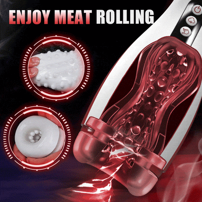 FOX LOVE 7 Saugen 7 Vibrieren Elektrischer Masturbator Cup