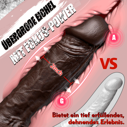 Dante – Realistischer Dildo mit übergroßer Eichel für intensive G-Punkt-Stimulation