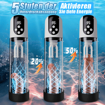 Wave - 5 Saugmodi 9 Vibrationsmodi Vakuumsaugung Glans-Massager Penis-Pumpe