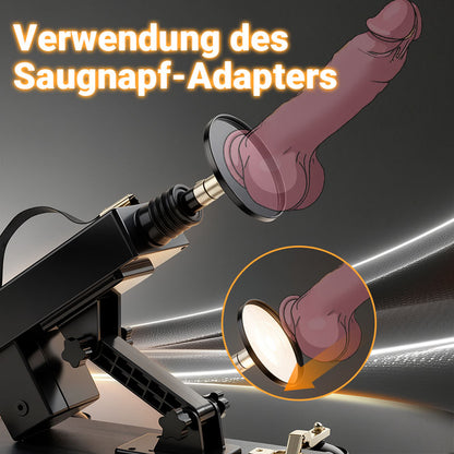DualStorm – Automatischer Stoß-Masturbator mit doppeltem Eingang für Männer für ein realistisches Erlebnis