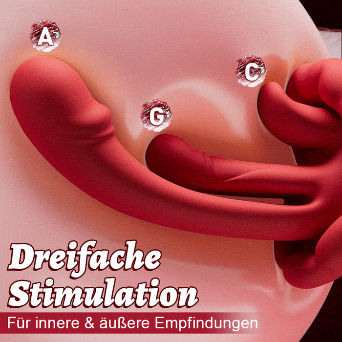 Tindra – neu verbesserter 4-in-1 Zungenleck-, Schwing-, Heiz- und G-Punkt-Vibrator für Frauen