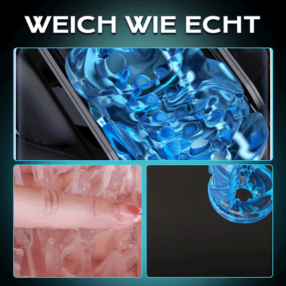 LETEN Masturbator mit 10 stoßenden Hochgeschwindigkeits und Telefonhalter