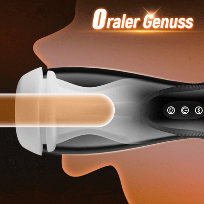 SolaceX - 8 Sucking 10 Vibrating One Touch Orgasm Digital Vacuum Masturbator