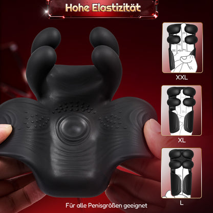 Automatischer 10 Finger Pinchin & Tapping für Massage Therapie Penis Vibrator
