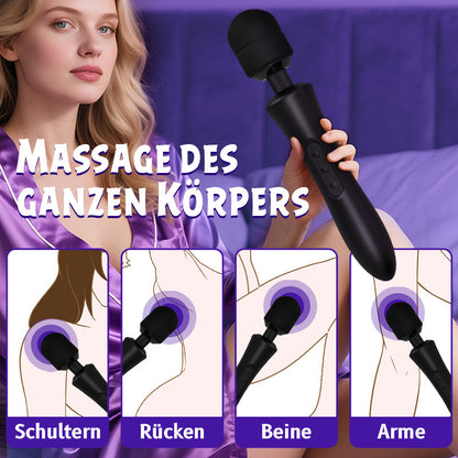 20 Frequenz 8 Hochfrequenz Vibrations AV Stick mit großem Kopf