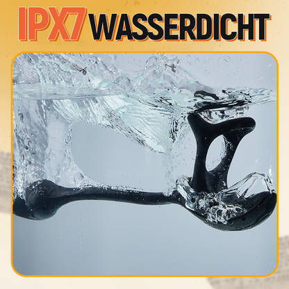 Zenith - Anal Plug kugelförmiger Vibrationsstimulator mit Penisringe