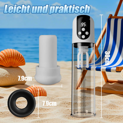 Wave - 5 Saugmodi 9 Vibrationsmodi Vakuumsaugung Glans-Massager Penis-Pumpe