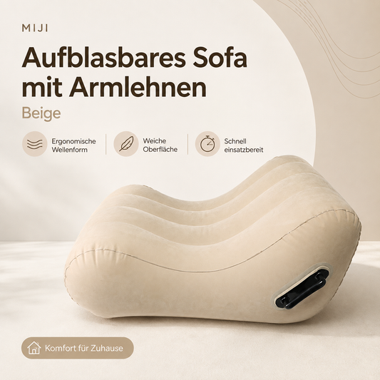 Manuelles Sofa im SM-Stil mit Armlehnen