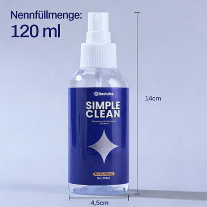 Sexspielzeug-Reiniger 120ml 4,05 fl oz Verlängert die Lebensdauer von Toys mit Sprühdüse